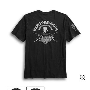NWT Genuine Harley Davidson Wounded Warrior Project Shirt